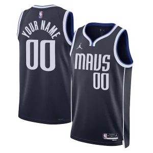Robusto Bonito Genial Dallas Mavericks Jordan Brand Unisex 2022/23 Swingman Custom Jersey Statement Edition Navy
