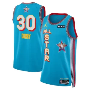 Elegante Stephen Curry Jordan Brand Unisex 2025 NBA All Star Game Swingman Player Jersey Light Blue