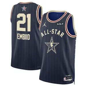 Hermoso Atractivo Joel Embiid Jordan Brand Unisex 2024 NBA All Star Game Swingman Jersey Navy