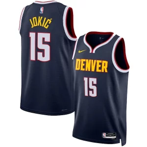 Elegante Nikola Jokic Denver Nuggets Nike Unisex Swingman Jersey Icon Edition Navy