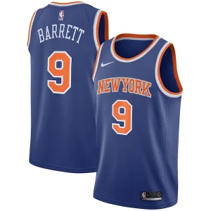 Original Exquisito RJ Barrett New York Knicks Nike Swingman Jersey Blue Icon Edition