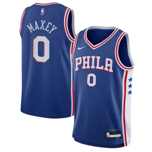 Magnífico Tyrese Maxey Philadelphia 76ers Nike Youth Swingman Jersey Icon Edition Royal