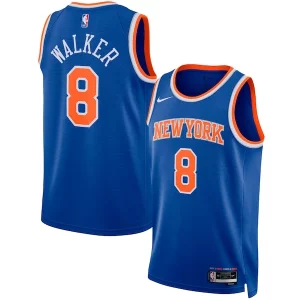 Comodo Kemba Walker New York Knicks Nike Unisex Swingman Jersey Icon Edition Blue