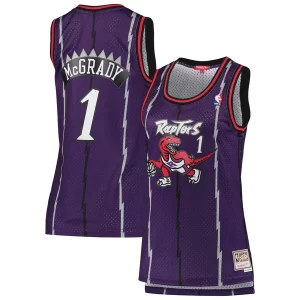 Increíble Clásico Encantador Tracy McGrady Toronto Raptors Women's 1998/99 Hardwood Classics Swingman Jersey Purple