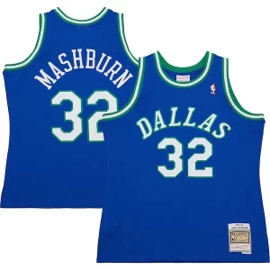 Estupendo Único Jamal Mashburn Dallas Mavericks 2001/02 Hardwood Classics Swingman Jersey Blue