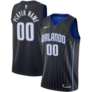 Hermoso Orlando Magic Nike 2020/21 Swingman Custom Jersey Icon Edition Black/White