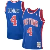 Práctico Joe Dumars Detroit Pistons 1988/89 Hardwood Classics Swingman Jersey Blue