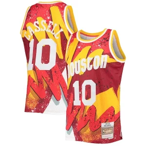 Magnífico Atractivo Comodo Sam Cassell Houston Rockets Hardwood Classics 1993/94 Hyper Hoops Swingman Jersey Red