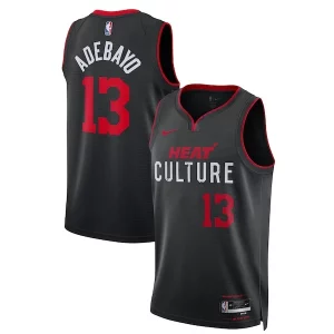 Bonito Resistente Sofisticado Bam Adebayo Miami Heat Nike Unisex 2023/24 Swingman Jersey Black City Edition