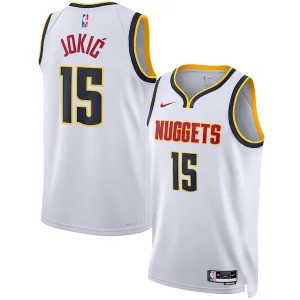 Perfecto Práctico Ideal Nikola Jokic Denver Nuggets Nike Unisex Swingman Jersey Association Edition White/Navy