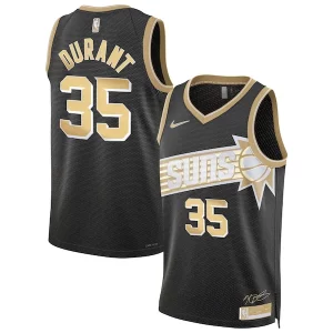 Comodo Original Versátil Kevin Durant Phoenix Suns Nike Unisex Select Series Swingman Jersey Black