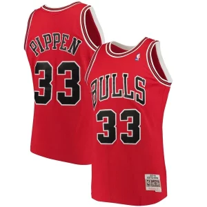 Atractivo Práctico Scottie Pippen Chicago Bulls 1997/98 Big & Tall Hardwood Classics Swingman Jersey Red