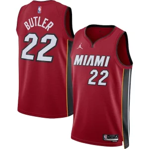 Original Jimmy Butler Miami Heat Jordan Brand Unisex Swingman Jersey Statement Edition Red