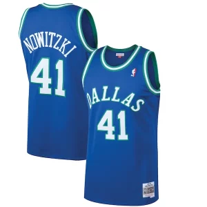 Perfecto Genial Atractivo Dirk Nowitzki Dallas Mavericks 1998/99 Hardwood Classics Swingman Jersey Blue