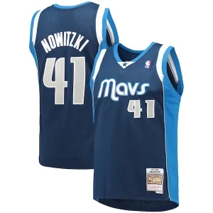Hermoso Ideal Versátil Dirk Nowitzki Dallas Mavericks 2011/12 Hardwood Classics Swingman Jersey Navy