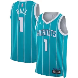 Maravilloso Ideal Increíble LaMelo Ball Charlotte Hornets Jordan Brand Unisex Swingman Jersey Icon Edition Teal/White
