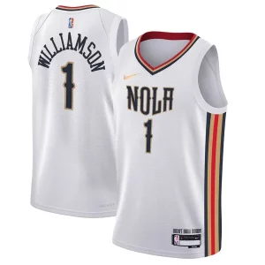 Ideal Zion Williamson New Orleans Pelicans Nike Youth Swingman Jersey City Edition White