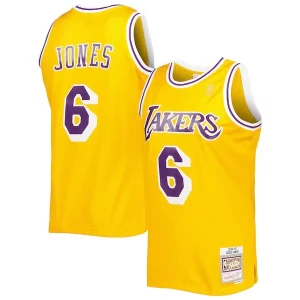 Delicioso Eddie Jones Los Angeles Lakers 1996/97 Hardwood Classics Swingman Jersey Gold