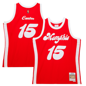 Magnífico Robusto Vince Carter Memphis Grizzlies 2015/16 Hardwood Classics Swingman Jersey Red
