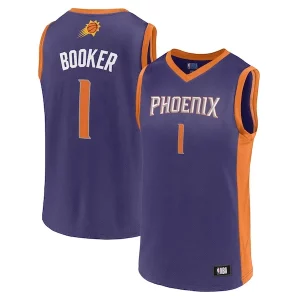 Sofisticado Atractivo Men's Devin Booker Purple Phoenix Suns Player Jersey