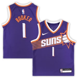 Único Devin Booker Phoenix Suns Nike Preschool Swingman Player Jersey Icon Edition Purple