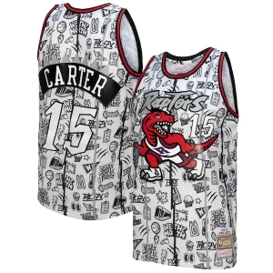 Fantástico Encantador Fácil de llevar Vince Carter Toronto Raptors 1998/99 Swingman Jersey White