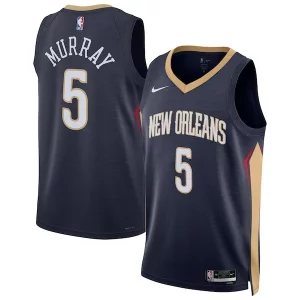 Fantástico Dejounte Murray New Orleans Pelicans Nike Unisex 2024 Offseason Addition Nike Swingman Jersey Navy