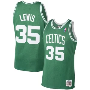 Delicioso Lujoso Reggie Lewis Boston Celtics 1987/88 Hardwood Classics Swingman Jersey Kelly Green