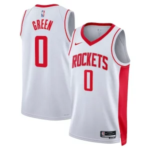 Comodo Versátil Jalen Green Houston Rockets Nike Swingman Jersey Association Edition White