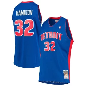 Maravilloso Delicioso Richard Hamilton Detroit Pistons 2003/04 Hardwood Classics Swingman Jersey Blue