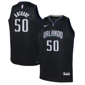 Hermoso Atractivo Delicioso Cole Anthony Orlando Magic Nike Youth 2022/23 Swingman Jersey City Edition Black