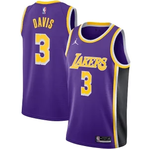 Elegante Perfecto Práctico Anthony Davis Los Angeles Lakers Jordan Brand 2020/21 Swingman Jersey Statement Edition Purple