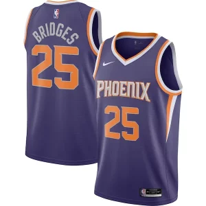 Increíble Hermoso Robusto Mikal Bridges Phoenix Suns Nike 2020/21 Swingman Player Jersey Icon Edition Purple