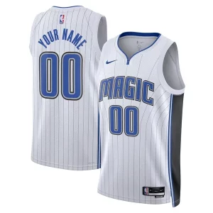 Chulo Encantador Magnífico Orlando Magic Nike Unisex Swingman Custom Jersey White Association Edition