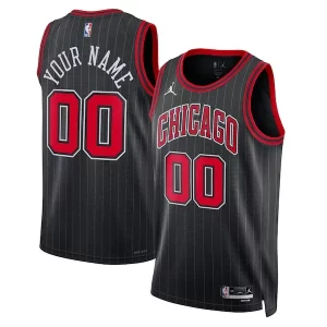Comodo Resistente Chicago Bulls Jordan Brand Unisex 2022/23 Swingman Custom Jersey Statement Edition Black