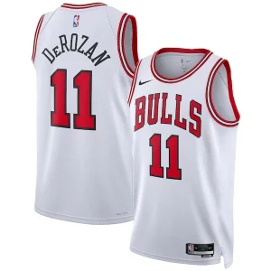 Versátil DeMar DeRozan Chicago Bulls Nike Unisex Swingman Jersey Association Edition White/Red
