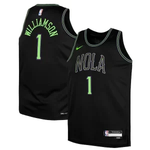 Delicioso Lujoso Moderno Zion Williamson New Orleans Pelicans Nike Youth Swingman Replica Jersey City Edition Black