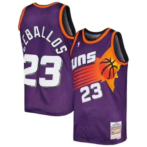 Resistente Duradero Cedric Ceballos Phoenix Suns 1992/93 Hardwood Classics Swingman Jersey Purple