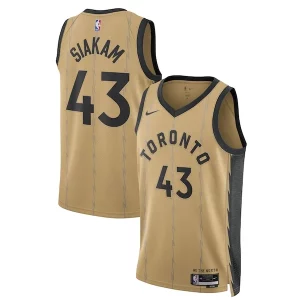 Único Versátil Estupendo Pascal Siakam Toronto Raptors Nike Unisex 2023/24 Swingman Jersey Gold City Edition