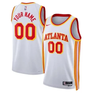Bonito Fácil de llevar Atlanta Hawks Nike Unisex Swingman Custom Jersey White Association Edition