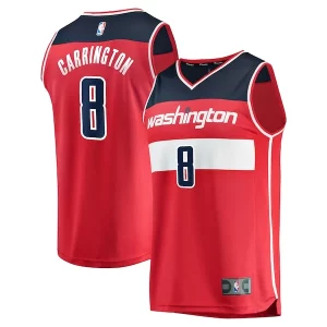 Genial Resistente Encantador Carlton Carrington Washington Wizards Fast Break Replica Player Jersey Icon Edition Red