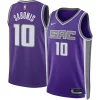 Ideal Domantas Sabonis Sacramento Kings Nike Unisex Swingman Jersey Icon Edition Purple