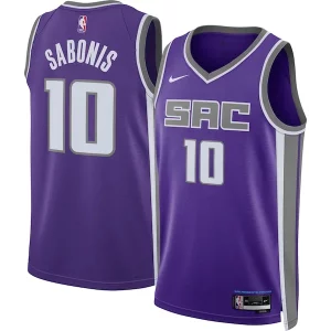 Ideal Domantas Sabonis Sacramento Kings Nike Unisex Swingman Jersey Icon Edition Purple
