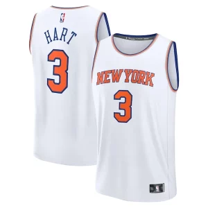 Resistente Cool Exquisito Josh Hart New York Knicks Fast Break Replica Player Jersey Association Edition White