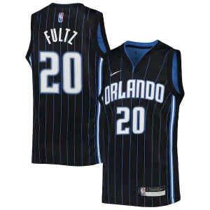 Chulo Markelle Fultz Orlando Magic Nike Youth 2021/22 Diamond Swingman Jersey Icon Edition Black