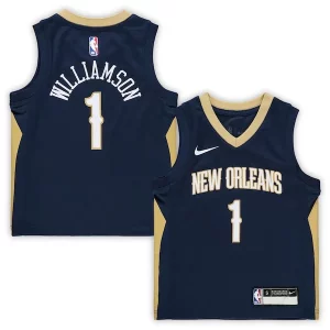Fantástico Exquisito Ideal Zion Williamson New Orleans Pelicans Nike Preschool Replica Jersey Icon Edition Navy