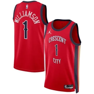 Duradero Sofisticado Zion Williamson New Orleans Pelicans Jordan Brand Unisex Swingman Jersey Statement Edition Red