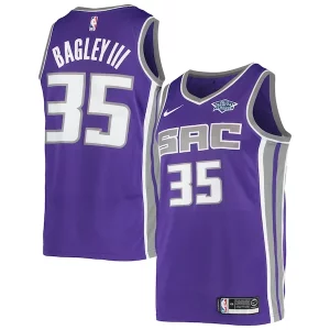 Robusto Práctico Cool Marvin Bagley III Sacramento Kings Nike Swingman Team Player Jersey Icon Edition Purple