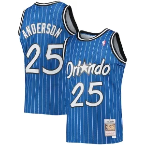 Genial Delicioso Increíble Nick Anderson Orlando Magic 1994/95 Hardwood Classics Swingman Jersey Blue