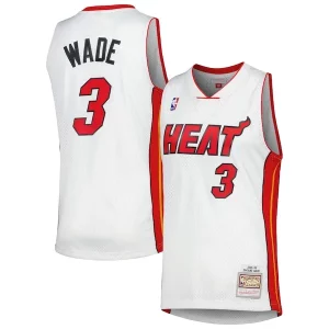 Perfecto Sofisticado Dwyane Wade Miami Heat 2001/02 Hardwood Classics Swingman Jersey White